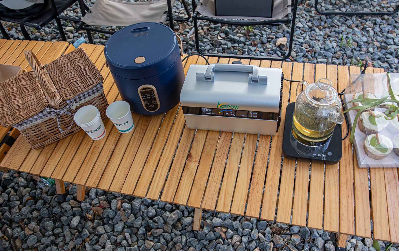 Lightweight 120v Lithium Battery Portable Power Station 6 Hours Charging