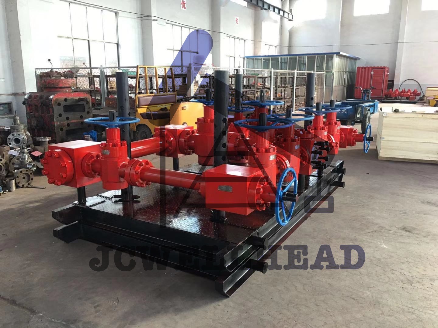 API16C Choke Wellhead Manifold For Oil And Gas Wellhead Equipment 5000 Psi