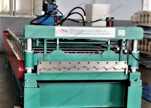 China 5000kg Trapezoidal Roll Forming Machine 15kw Steel Roofing Machine wholesale