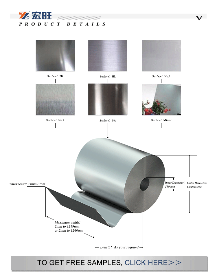 Grand Metal SS Coil 430 BA Cold Rolled Stainless Steel Coil Raw