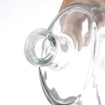 Customized Juice Glass Bottle Ideal for Beverage of Vodka Gin Whiskey Spirits