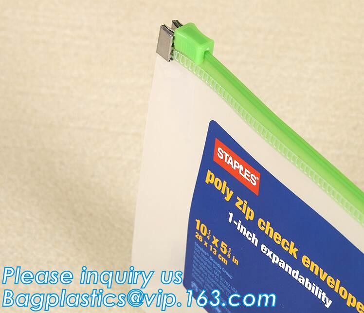 Office Document Hanging Hook Bag PP Stationery Products A4 File Folders