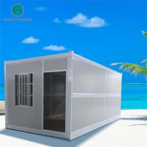 China Vacation Prefab Folding Container House Wind Resistant Seawater Corrosion Resistant on sale