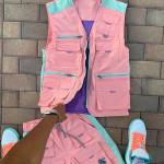 Fashionable Hip Hop Unisex Cargo Shorts Set Vest And Shorts Set Latest Design