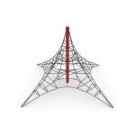 Outdoor Reinforced Playground Climbing Net Lunar Climbing Net For Kids