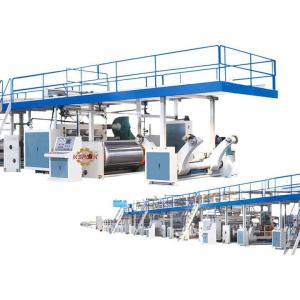 China Automation 5 Ply Corrugated Board Production Line 1600mm Width 80 Speed wholesale