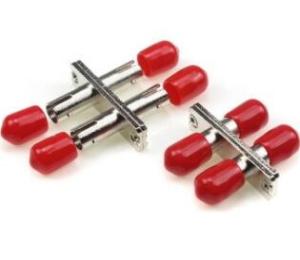 China Duplex Core ST Fiber Optic Adapters Metal Rectangle wholesale