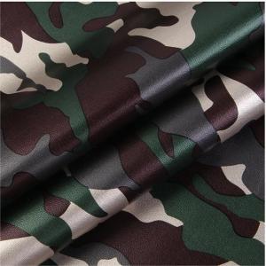 China Versatile Camouflage Faux Leather Handbag PU Imitation Leather Cotton Velvet wholesale