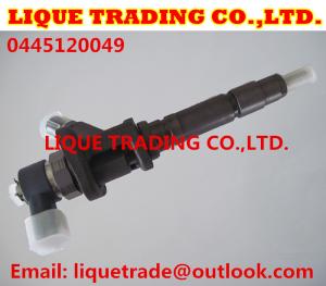 China BOSCH 0 445 120 049 Genuine &amp; New Common Rail Injector 0445120049 for MITSUBISHI ME223750 ME223002 wholesale
