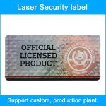 OEM Laser Sticker Paper Holographic Packaging Label Paper ROHS