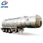 Fuel Tanker Trailer Truck with Aluminum Alloy Fuel Tanks Semi Trailer and
