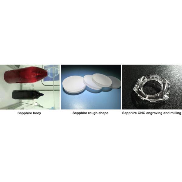 Custom Made High Precision Transparent Sapphire Glass Optical Windows
