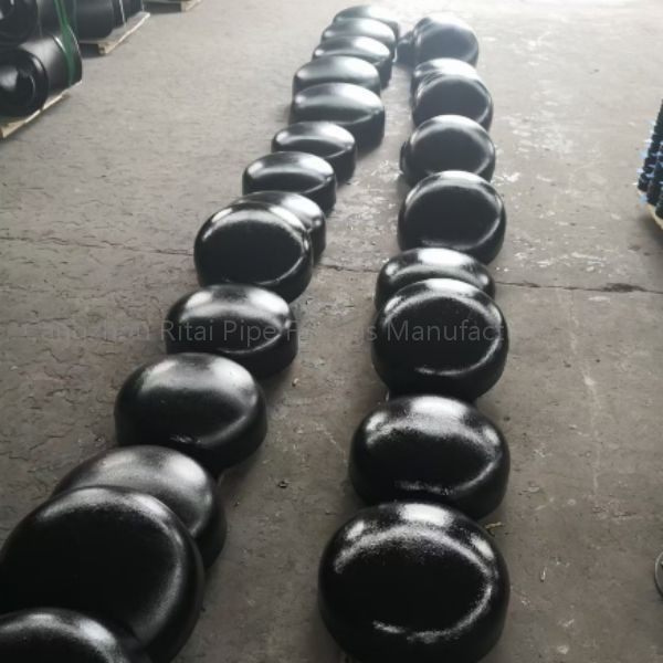 Weld On Pipe Fitting Cap End ANSI B16.9 B16.28 Seamless Sandblast