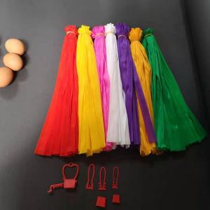 China LDPE Plastic Mesh Bags For Eggs Fruit Vegetable Packing wholesale