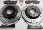 Cast Iron 405mm Disc 8 Pot Brakes Red Caliper GT8 For Toyota LC200