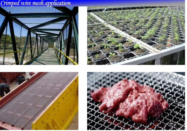 Stainless Steel Woven Crimped Wire Mesh Corrosion Resisting For Car Grille Mesh