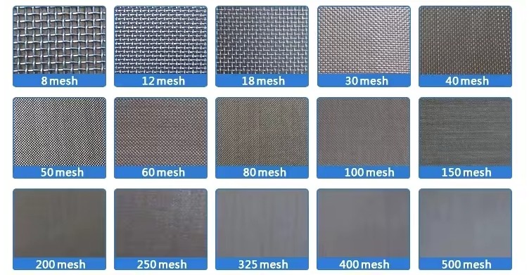 Sandstone Mine Screen Woven Crimped Wire Mesh Vibrating Galvanized