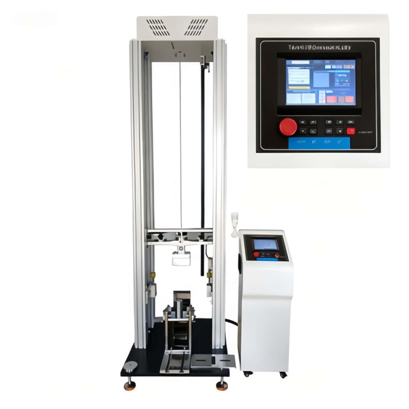 PLC-Controlled Roller Skate Vertical Drop Impact Testing Equipment/Roller Skate Impact Strength Durability Testing Machine