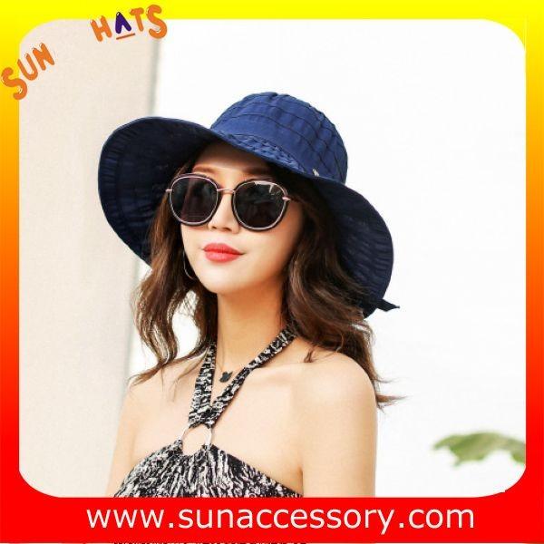 AK17593 fashion sunny beach foldable summer straw hats for womens in stock ,