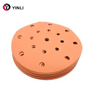 China Abrasive 5 Inch 125mm Round Sanding Discs Clean For Polishing Car Accessories wholesale