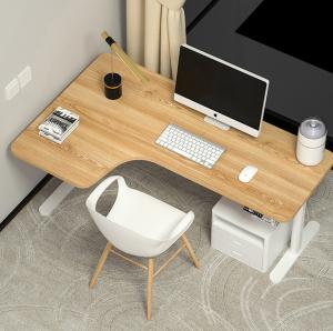 China Bamboo Suppliers Design Library Boardroom Reading Table Rustic Brown Desktop Color wholesale