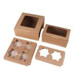 Paper Pastry Cake Box Baking Tray Pancake Moon Cake Packaging Bulk