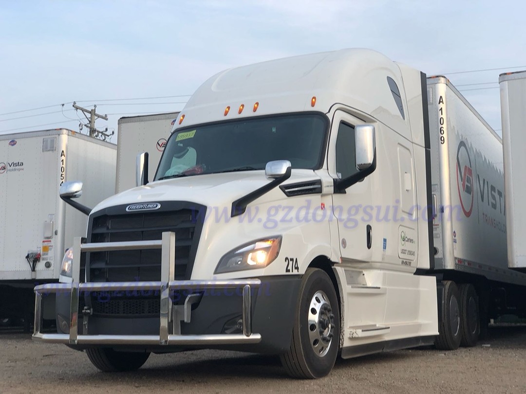 Stainless Steel Semi Truck Deer Guard For Vnl
