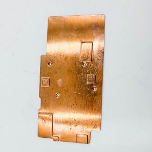 China Pure Copper Heatsink , Shovel Tooth Heat Sink Copper Plate on sale