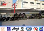 6m Hot Dip Galvanized Steel Pole Electric For Power Transmission Line