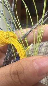 China Polyester Coated Yarn PVC Stirling Yarn Customize Coating Thread Sewing Waxed Thread wholesale