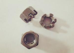 China Furniture Fine Thread Hex Nuts / M14x1.5 Castle Nut Corrosion Resistance wholesale