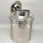 40 Liters Cow Goat Heat Preservation Double Wall Bucket Oil Barrel Milk Can