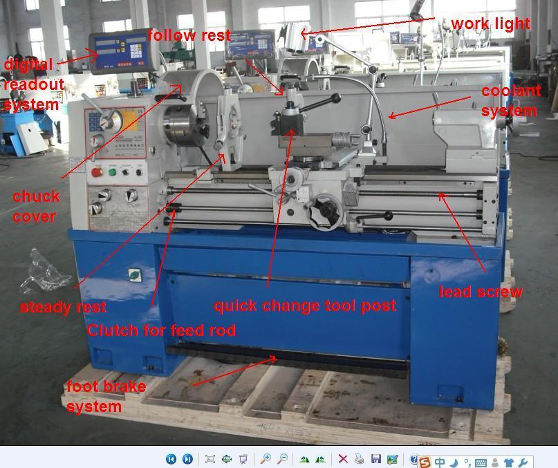 High Precision Heavey Duty Lathe Metal Machine C6251/C6256