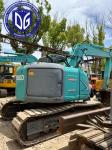 Flexible Sk125SR Used Kobelco Excavator 12.5 Ton Powerful Versatile For