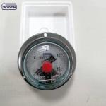 0-1MPa Electrical Contact Pressure Gauge , Silicone Oil Filled Pressure Gauge