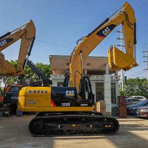China used crawler excavator cat320d/secodn hand original color cat 320d on sale wholesale