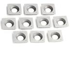 Replacement Carbide Wood Turning Inserts Square Radius Shape 11x11x2-30°R150