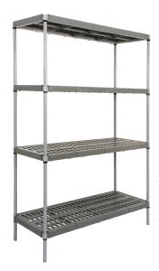 China 3.5mm Commercial Polymer Shelving Plastic Stainless Steel Chromed Plated With Powder Coated Wire Shelf wholesale
