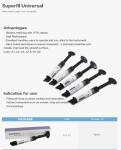 Superfil Nano Hybrid Dental Filling Material Universal Composite Resin Light