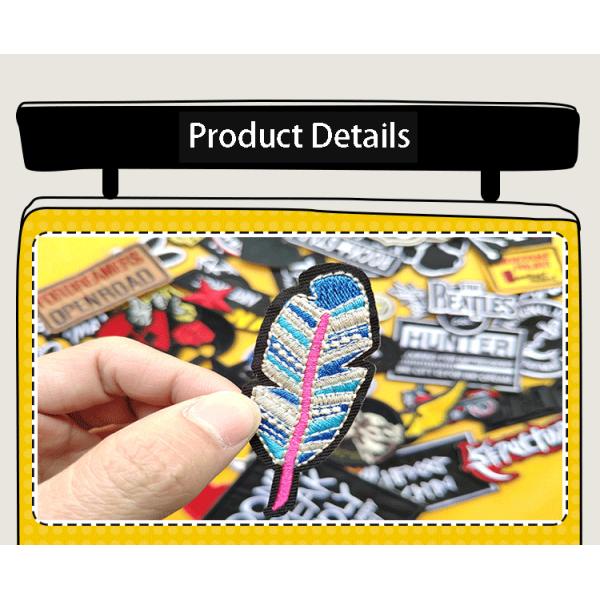 Cartoon Animal Embroidery Iron-On Patch For Clothing