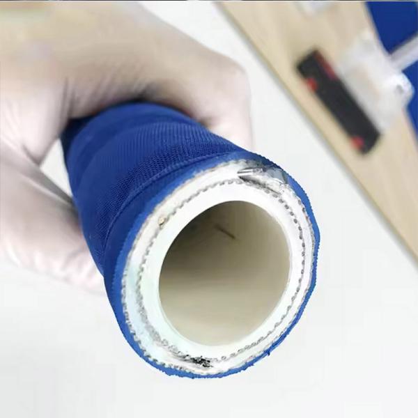 Acid Resistant Transfer Hose Leak Proof Delivery Corrosion Proof Design Reinforced Rubber Durability