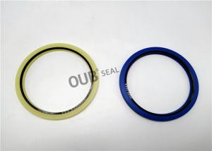 China 707-51-95650 HBY MPI High Quality Oil Seal PU+NY Excavator Cylinder Hydraulic Rod Buffer 110*125.5*6mm 115*130.5*6mm wholesale