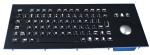 Industrial Black Metal Keyboard 83 Keys 304 Stainless Steel Material For Info