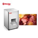 0.75kw Commercial Meat Cutting Machine 120*80mm 44kg Double Cutter Design