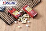 Double Color Lemon Sour Fruit Candy Xylitol Sweeteners In Slim Tin