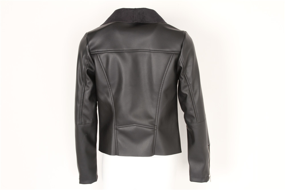 Ladies Cool leather jacket, Women's Bomber Leather jacket, bonded fur, hot popular
