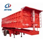 Dual Line Braking System 3 Axles 40Ton Rear Tipper Trailer End Dumping Truck