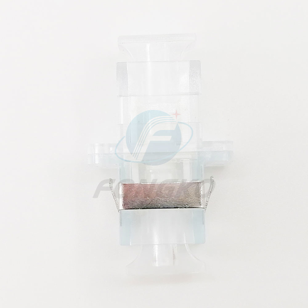 Transparent Shell SC UPC Adapter PC SM SC Simplex Adapter