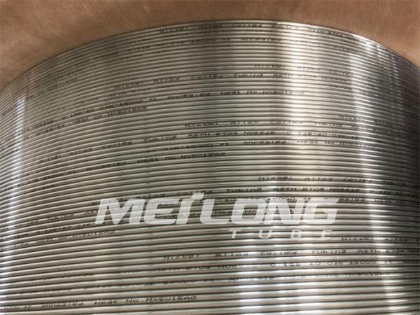 NACE MR0175 / ISO15156 SS Hydraulic Tubing Seamless SS316L ASTM A269 Steel Tube