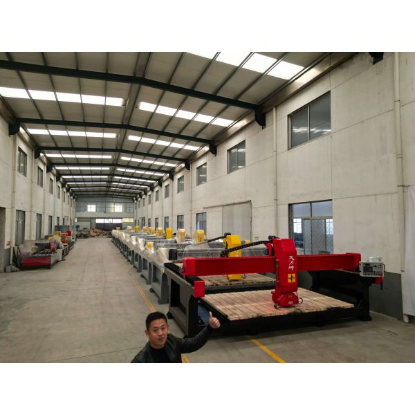 Tile Cutter 3axis Most Cheapest Customized 15kw 3200*2000mm Worktable Lifting Diamond Wire Saw Stone Machinery